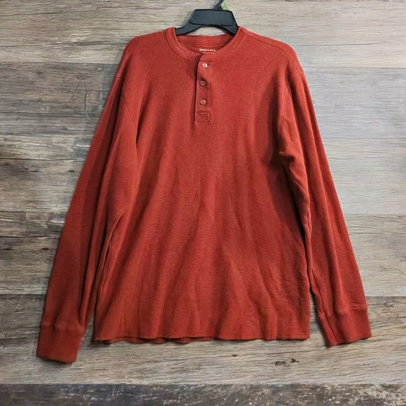 Sonoma Other - Sonoma Men's Rust Long Sleeve Henley
